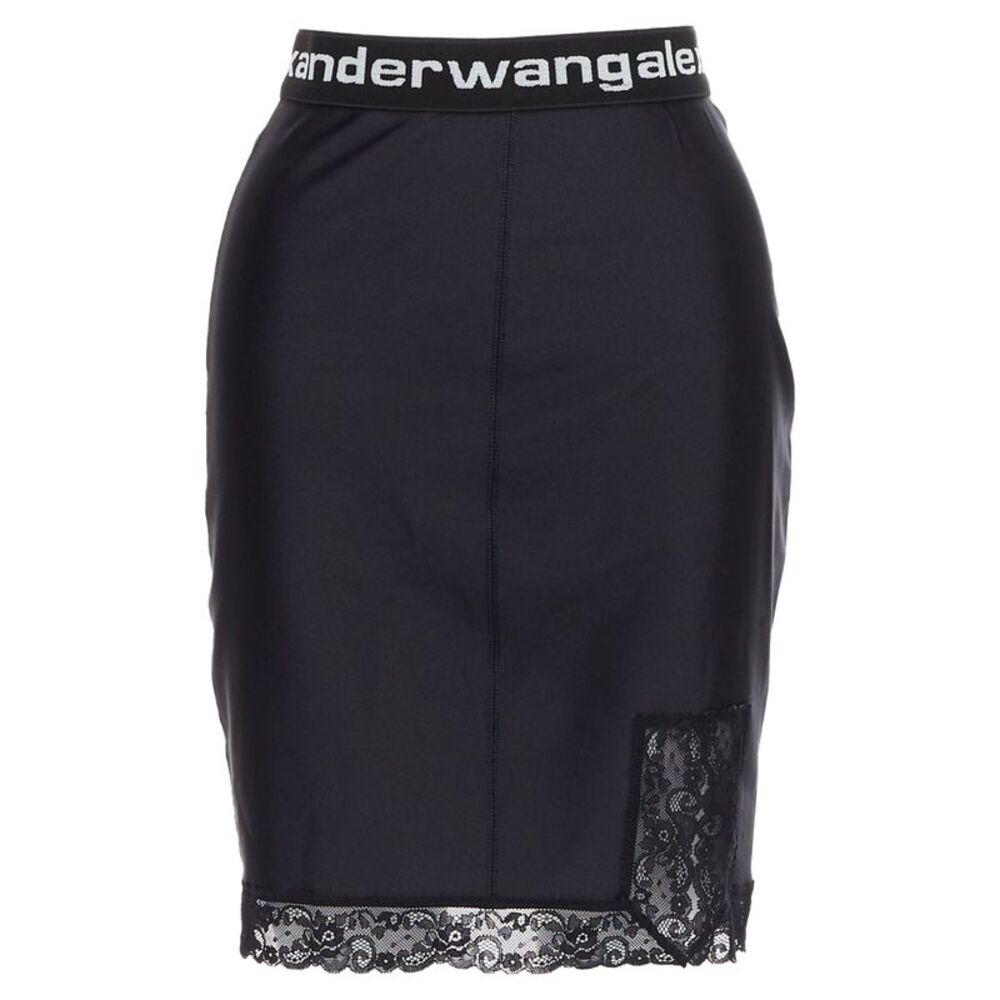 T Alexander Wang Lace Trim Mini Skirt